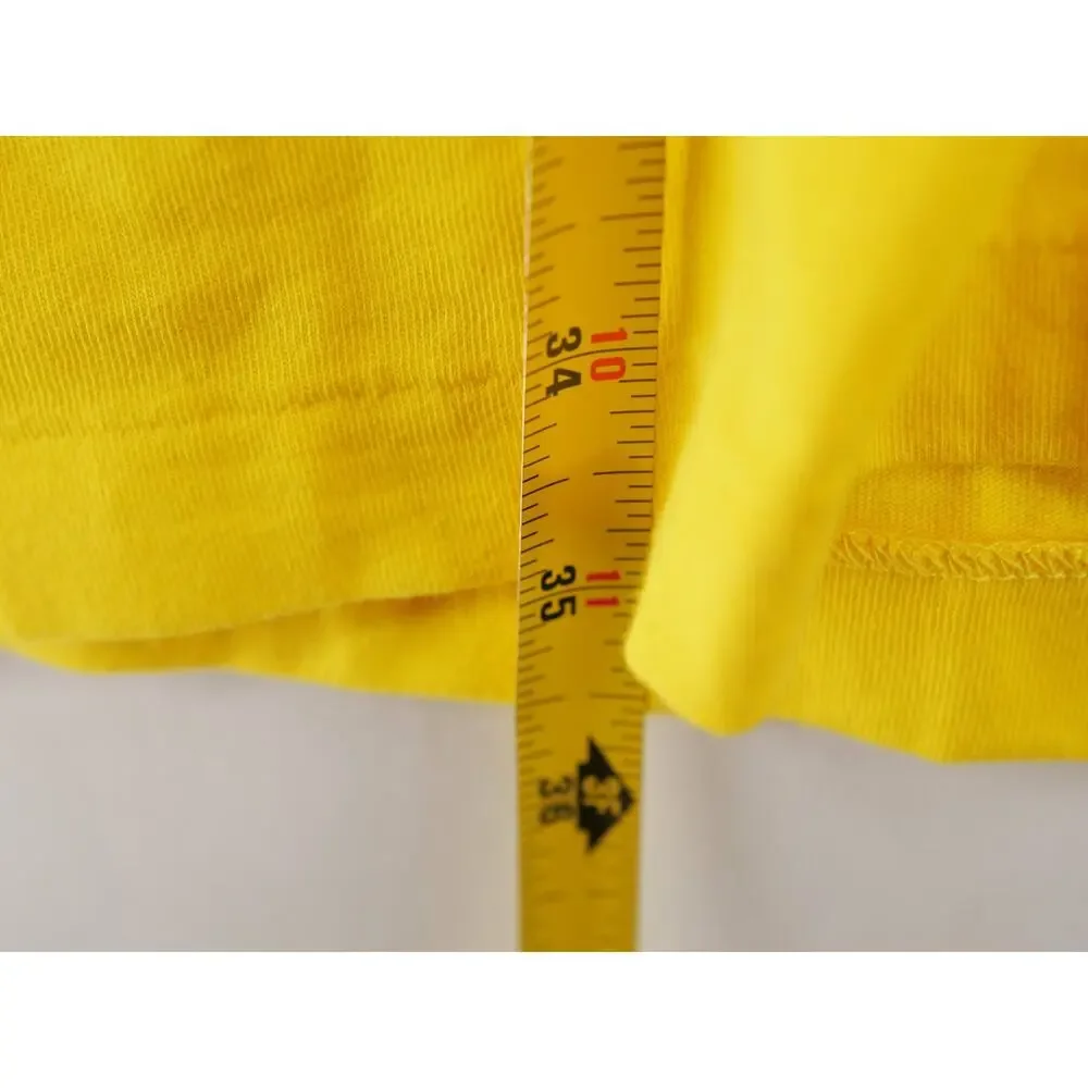 NWT Polo Ralph Lauren Men's 4XLB Classic Fit Pocket T-Shirt Lemon Rind Yellow